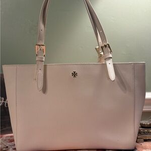 Tory Burch Cream Tote Bag